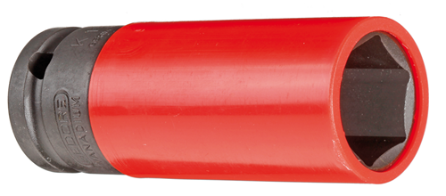 Impact socket 1/2" with protective sleeve 21 mm - 2178230 (1)