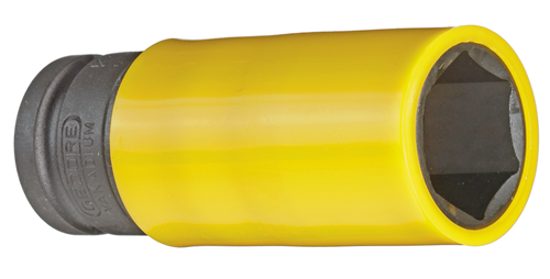 Impact socket 1/2" with protective sleeve 22 mm - 2178249 (1)