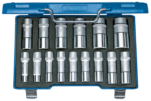 Socket wrench set 1/2" 15 pieces UD 10-32 mm - 2190214 (1)