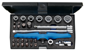Bordwerkzeugsatz 1/4" für Motorrad 30-teilig - 2190281
