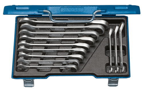 Combination ratchet wrench set, switchable, 12 pieces, 8-19 mm - 2297418 (1)