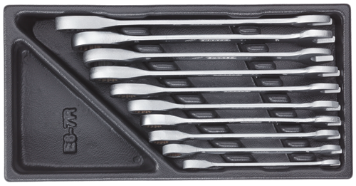 Combination ratchet wrench set in 1/3 ES module - 2305429 (1)