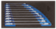 Double open ended spanner set in 1/3 Check-Tool module - 2308851 (1) (Thumbnail)