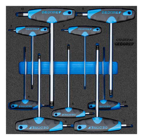 Hexagon socket key set in Check-Tool module - 2309009 (1)
