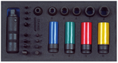 Schraubenlöser-Sortiment 1/2" in CT-Modul - 2309092