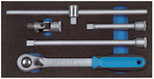 Zubehör für Steckschlüsseleinsätze 1/2" in Check-Tool-Modul - 2309114