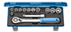 Socket set 1/2" 13 pieces UD profile 10-24 mm - 2545829 (1) (Thumbnail)