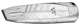 Twisted aluminium splitting wedge oval - 2598558 (1) (Thumbnail)