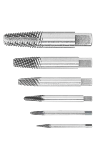 Screw extractor set 6 pcs M3-M24 - 2659344 (1)