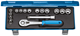 Socket wrench set 3/8" 16 pieces UD 6-19 mm - 2682893 (1) (Thumbnail)