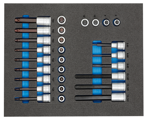 Screwdriver bits 1/2" in CT module - 2957450 (1)
