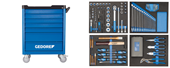 Werkzeugwagen workster smartline mit Werkzeugsortiment 147-teilig - 2980312