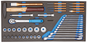 Werkzeugsortiment in Check-Tool-Modul 43-teilig - 3005240