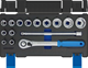 Socket wrench set 1/2" 15 pieces, hexagonal 10-32 mm - 3014347 (1) (Thumbnail)