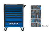 Werkzeugwagen workster highline mit Werkzeugsortiment 308-teilig - 3082113