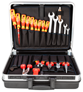 Werkzeugsortiment VDE im Koffer 74-teilig - 3082156