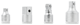 Adapter set 3/8"-3/4" + extension 1/2" 4 pieces - 3100189 (1) (Thumbnail)