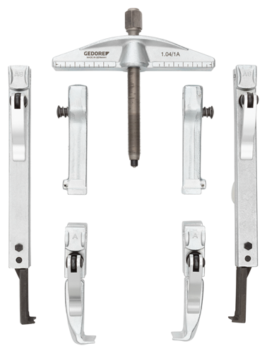 Puller set with 6 hooks 130x100-350 mm - 3106756 (4)