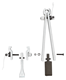 Puller set with 6 hooks 130x100-350 mm - 3106756 (11) (Thumbnail)
