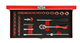 Socket wrench set 1/4" 32 pieces 4-13 mm - 3300000 (1) (Thumbnail)