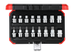 Socket set 1/2" 16 pieces TX E10-24 T30-70 - 3300009 (1) (Thumbnail)
