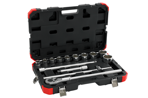 Socket wrench set 3/4" 14 pieces 22-50 mm - 3300011 (3)