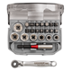 Socket set 1/4" 23 pieces 6-13 mm + bits - 3300026 (1) (Thumbnail)