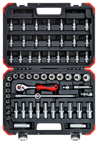 Socket wrench set 3/8" 59 pieces 6-24 mm - 3300054 (1)