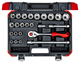 Socket wrench set 1/2" 10-32 mm 24 pieces - 3300056 (1) (Thumbnail)