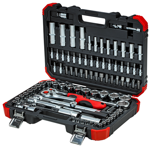 Socket wrench set 1/4" + 1/2" 94 pieces - 3300057 (2)