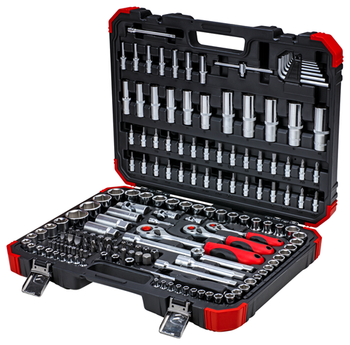 Socket wrench set 1/4" + 3/8" + 1/2" 172 pieces - 3300058 (2)
