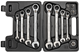 Combination ratchet wrench set with adapters, 12 pieces 8-19 mm - 3300059 (1) (Thumbnail)