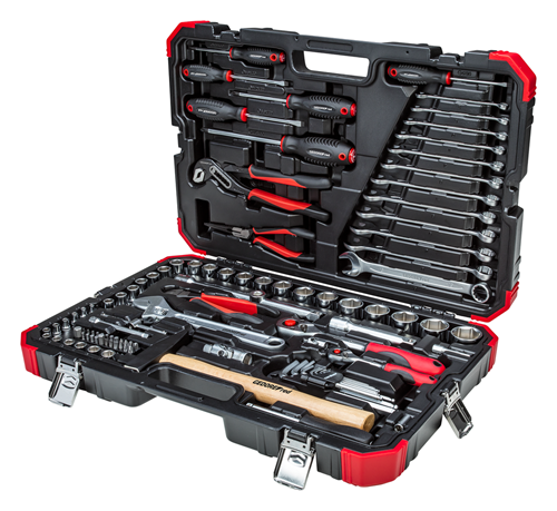 Socket wrench set 1/4" + 1/2" 100 pieces 4-32 mm - 3300063 (2)