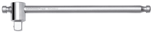 T-handle with sliding piece 1/4" length 115 mm - 3300143 (1)