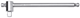 T-handle with sliding piece 1/4" length 115 mm - 3300143 (1) (Thumbnail)
