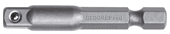 Antriebs-Adapter 1/4" 4-kant x 1/4" 6-kant 50 mm - 3300150