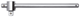Cross handle with sliding piece 3/8 L.200mm - 3300242 (1) (Thumbnail)