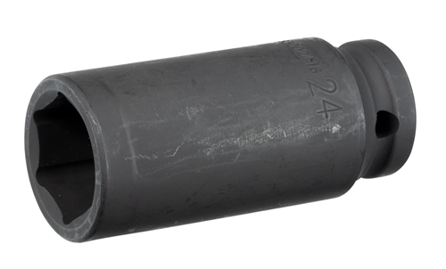 Impact socket 1/2" hex 24 mm - 3300551 (1)