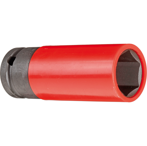 Impact socket 1/2" with protective sleeve 21 mm - 3300587 (1)