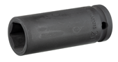 Kraftschraubereinsatz 1/2" 6-kant 20 mm Länge 78 mm - 3300700