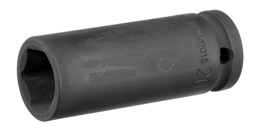 Impact socket 1/2" hexagon 20 mm length 78 mm - 3300700 (1)