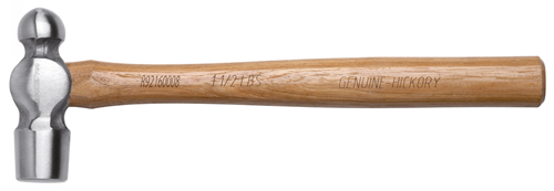 English mechanic's hammer with hickory handle 1.1/2 lbs - 3300770 (1)