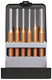 Pin punch set in metal folding cassette, 6 pieces 3-8 mm - 3300823 (1) (Thumbnail)