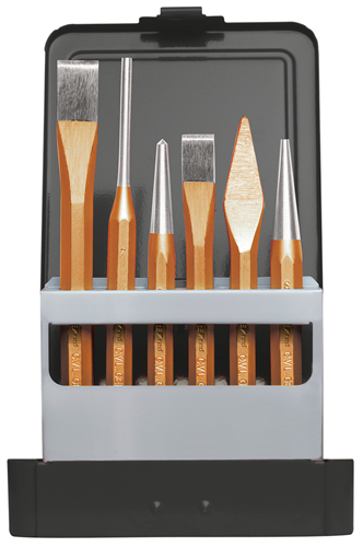 Impact tool set in a 6-piece cassette - 3300826 (1)