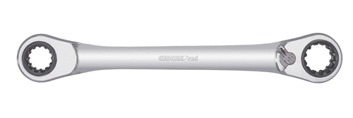 Double combination ratchet wrench right/left 10+13+17+19 mm - 3300899 (1)