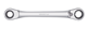 Double combination ratchet wrench right/left 10+13+17+19 mm - 3300899 (1) (Thumbnail)