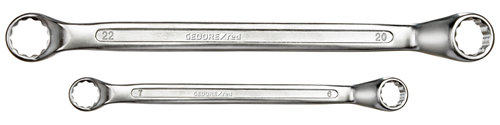 Double ring spanner set 12 pieces 6-32 mm - 3300928 (2)