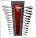 Ratchet ring spanner set 12 pieces - 3301085 (1) (Thumbnail)
