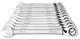 Ratchet ring spanner set 12 pieces - 3301085 (2) (Thumbnail)