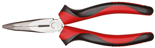 Needle nose pliers angled 45° 2C handle 200 mm - 3301136 (1)